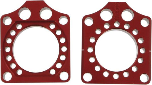 Pro Circuit Axle Blocks For Honda CRF 250 R 2009-2017 Anodized Red HAB09