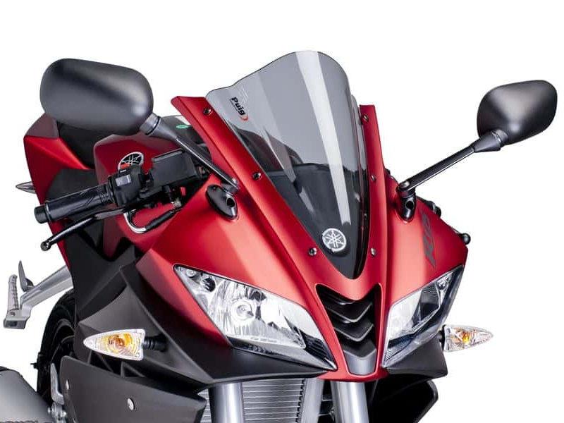 PUIG Racing Screen Dark Smoke for Yamaha YZF 125 R 08-18 4637F