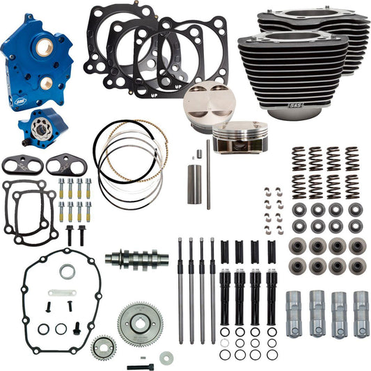 S&S Cycle 124" Power Package For Harley Davidson FLFBS 1923 2017-2025 310-1058C