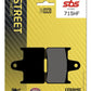 Sbs HF Street Ceramic Organic Brake Pads For Kawasaki ZZR 1400 1996-2019 715HF