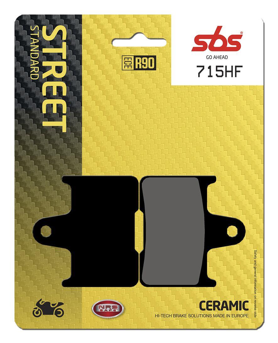 Sbs HF Street Ceramic Organic Brake Pads For Kawasaki ZZR 1400 1996-2019 715HF