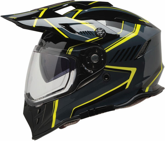 Z1R Range 2.0 Voyager Grey/Hi-Viz Motorcycle Helmet