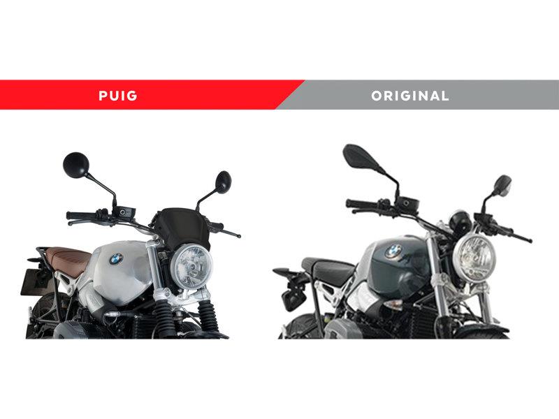 Puig Aluminium Fly Screen Black 6478W