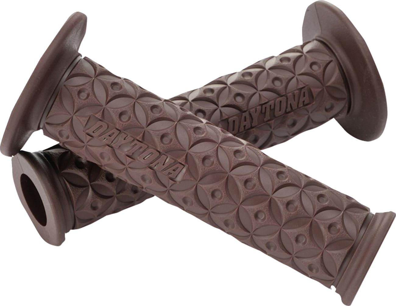 Daytona GRIPPYGRIP GGD-Ninja Grip Brown Open Ends 7/8 Handlebar Pair  88665