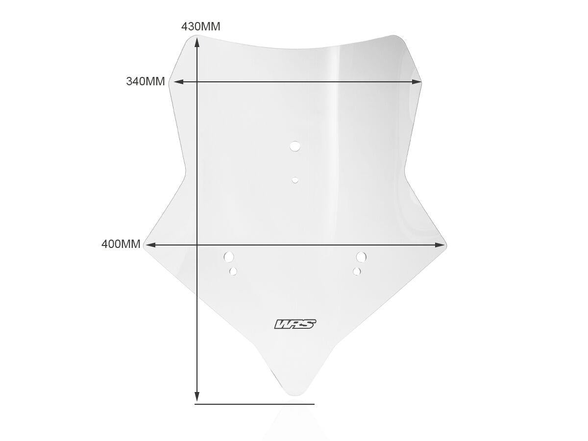 WRS Windscreen For Moto Morini X-CAPE 650 2023-2024 MM002T