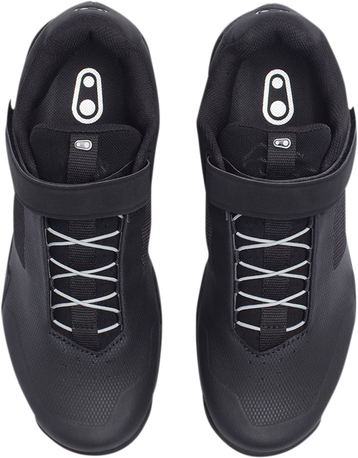 CRANKBROTHERS Mallet E Speedlace Shoes Black/Silver