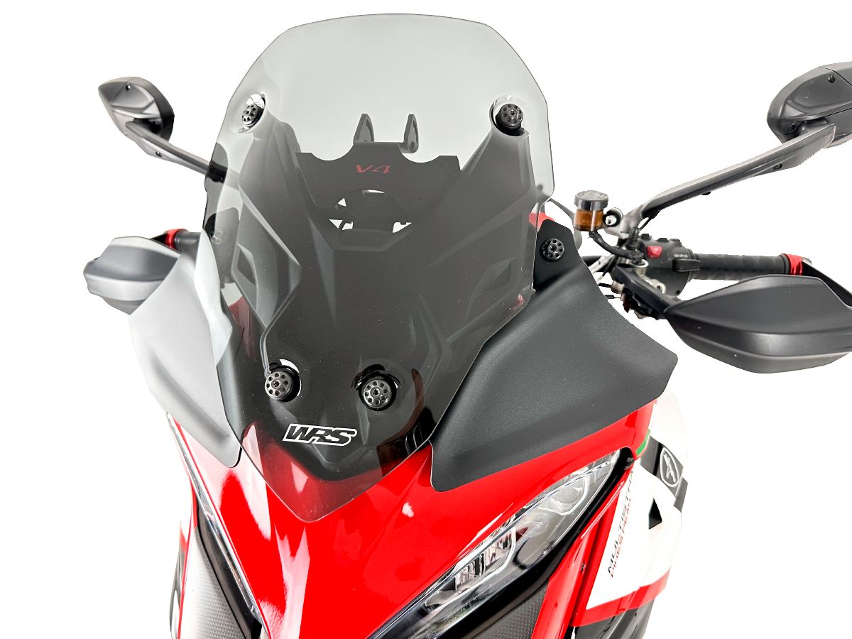 WRS Deflectors Ducati Multistrada V4 Mattblk Du031no