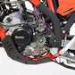 AXP Racing Xtrem Skid Plate For Beta RR 125 2023-2025 Black Full Coverage AX1685