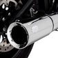 Vance & Hines Pro Pipe 2-into-1 Exhaust System Chrome For HD FXLRS 1923 18-24 17387