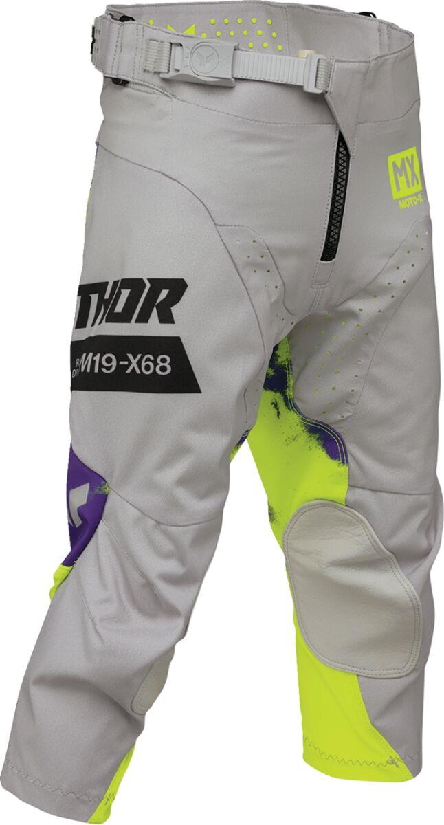 THOR Youth Launchmode Bleach Pants Yellow/Gray