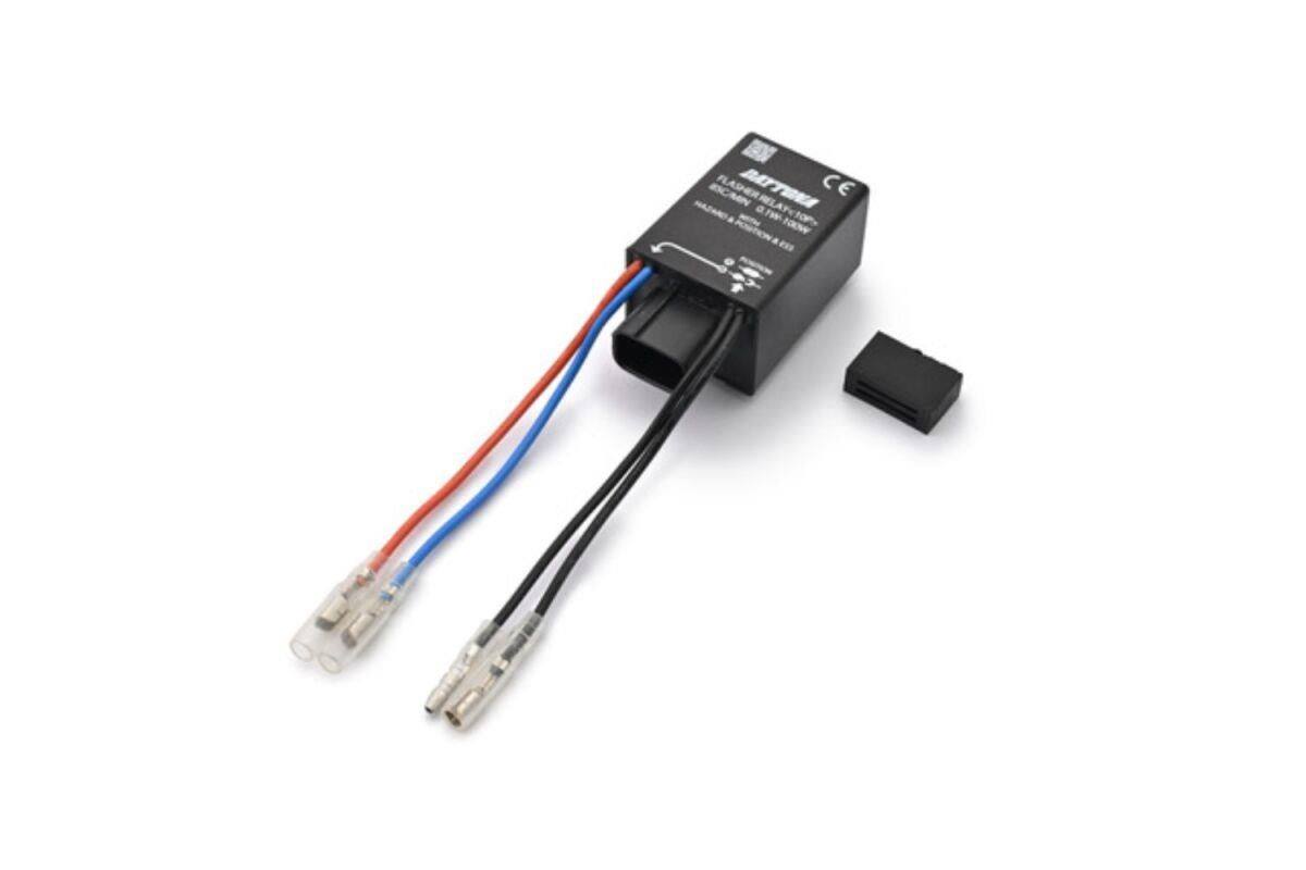 Daytona Flasher Relay Honda 12V LED Turn Signal Black 8 Port Connector 81442
