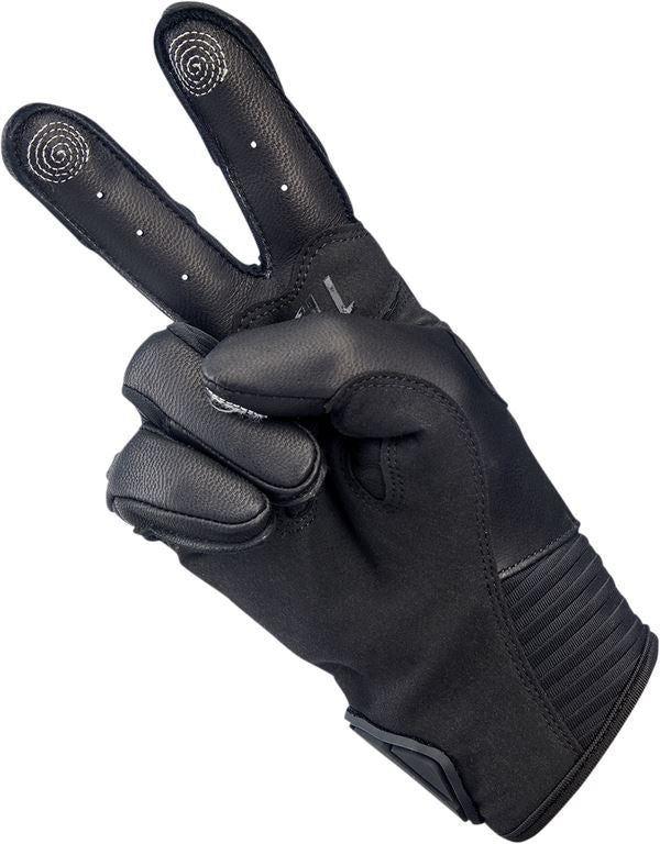 Biltwell Motorcycle Gloves Bridgeport Black