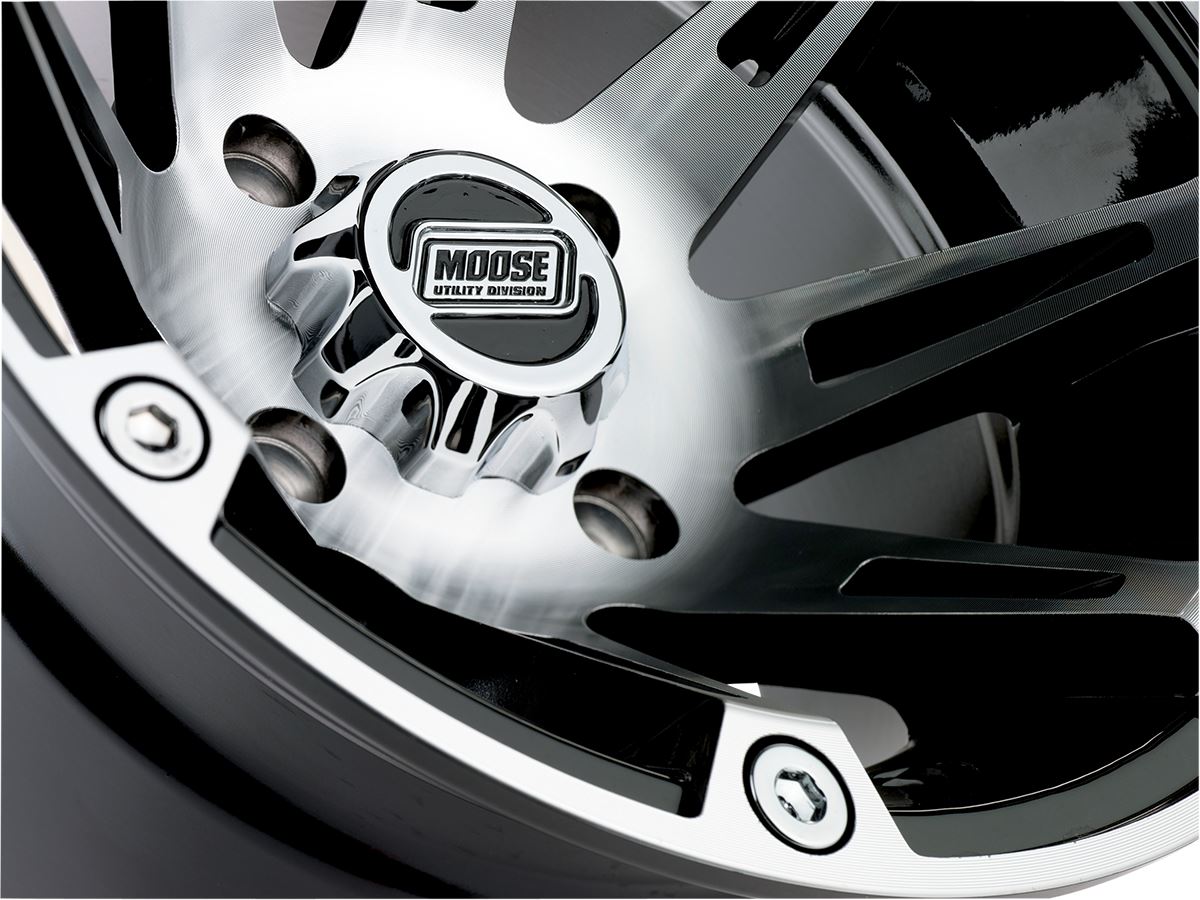 Moose Utility 387 Machined 12X7 4/156 4+3 Alloy Quad UTV Wheel