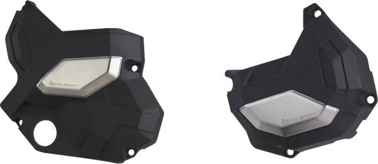 Polisport Clutch/Alternator Cover Kit For Kawasaki Ninja 650 2017-2022 91107