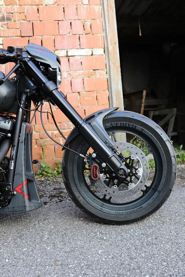 Cult Werk Fork Covers For Harley Davidson FXLRS 1923 2018-2024 HD-BRO055