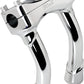 Biltwell Murdock O/S Risers Chrome 6" Pullback Fits H-D Fork Trees 6414-105-06