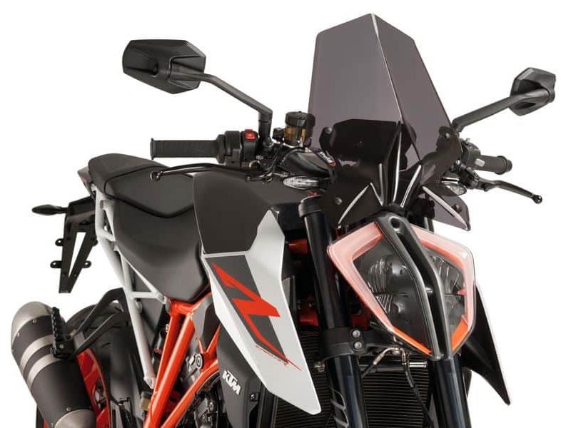PUIG New Generation Touring Screen Dark Smoke for KTM 1290 Super Duke R 17-19 9692F