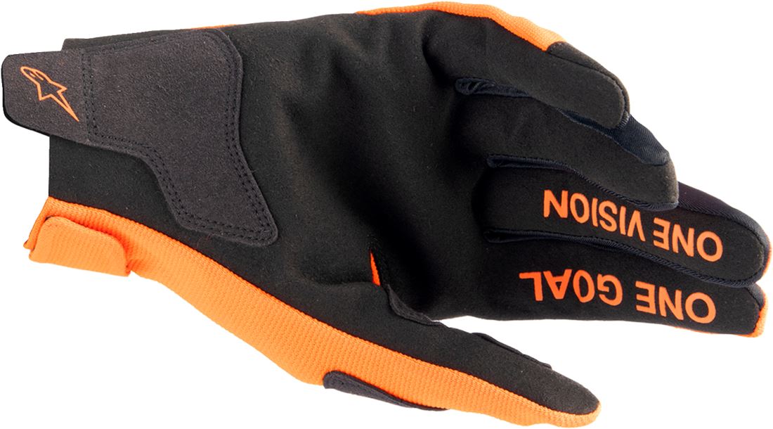 Alpinestars Youth Radar Gloves Black Orange