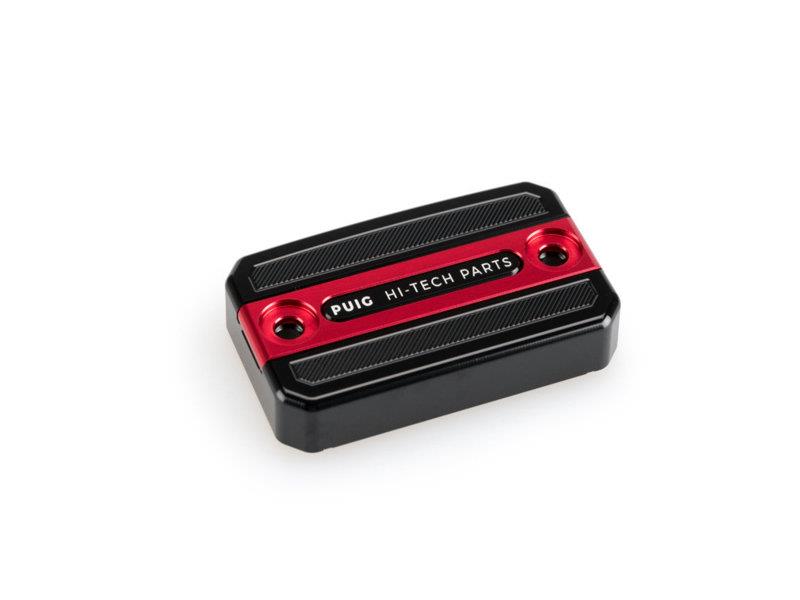 Puig Brake / Clutch Fluid Tank Cap Red 5528V