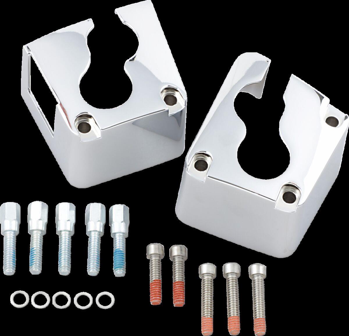 Kuryakyn Tappet Block Covers For Harley Davidson FLSTC 1340 1983-1999 KUR8123