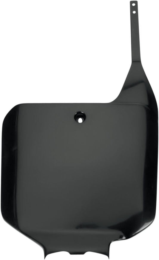 UFO FRONT NUMBER PLATE HONDA CR125/250/500 BLACK HO02674-001