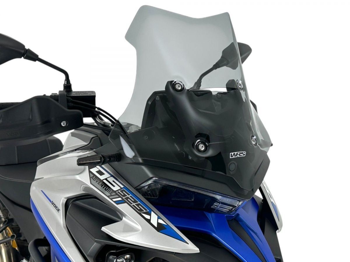 WRS Windscreen For Voge Adventure 525 DSX ABS 2024 - Smoke 3mm Thick VO002F