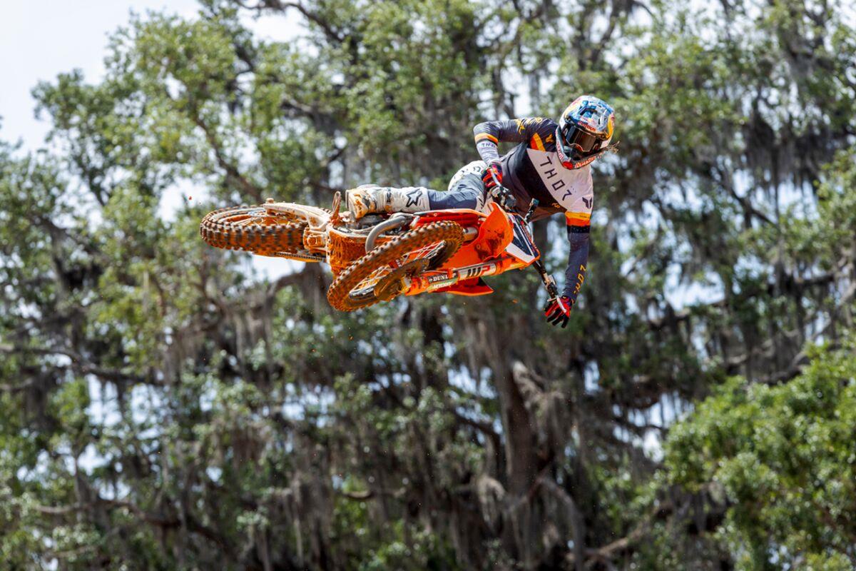 THOR Sportmode Inferno Gloves Orange/Black