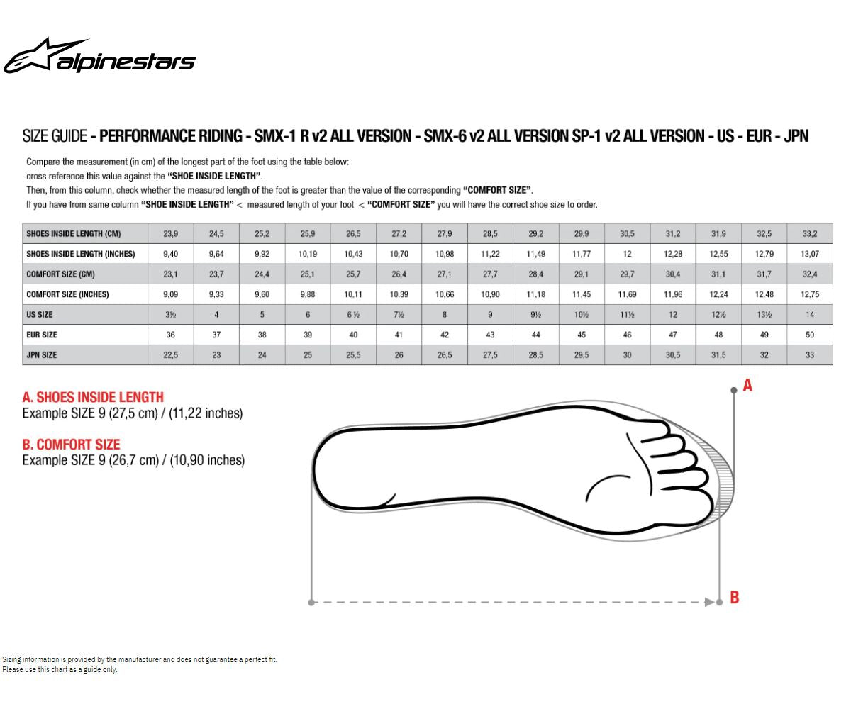 Alpinestars Smx S Boots Black White