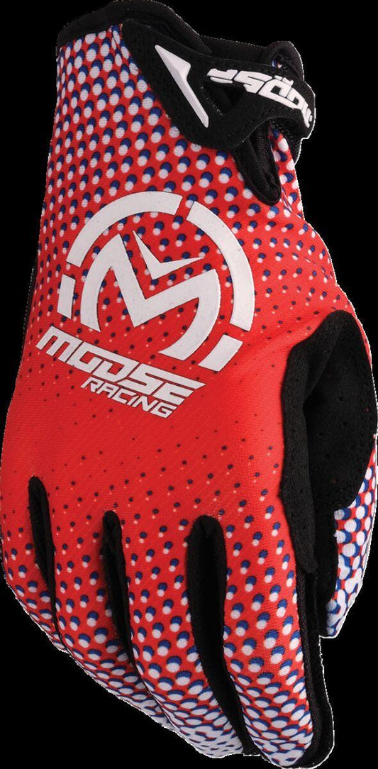 Moose Racing Gloves Sx1 Red/White/Blue