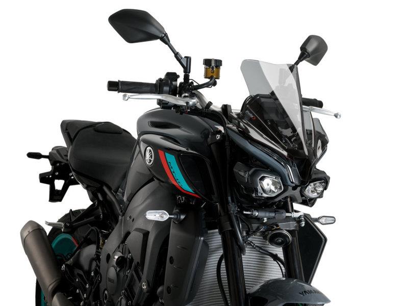 PUIG New Generation Sport Screen Black for Yamaha MT-10/MT-10 SP 22-25 21361N