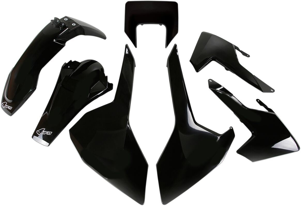 UFO Bodykit For Husqvarna Tx/Te/Fe 17-19 Black HUKIT621-001
