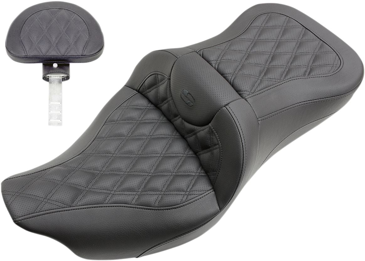 Saddlemen Lattice Stitch Roadsofa™ Seat (808-07B-182BR)