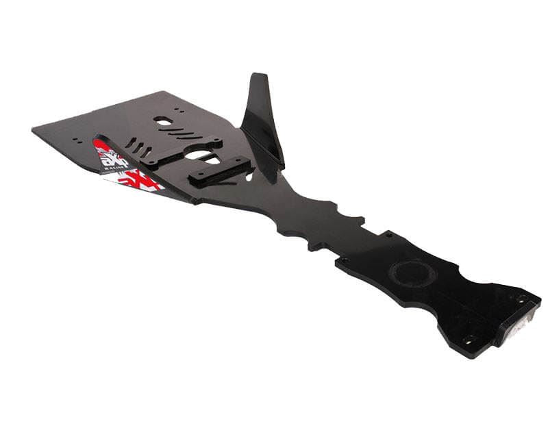 AXP RACING Central Skid Plate For Yamaha YFZ 450 R 09-23 Black/Red AX1076