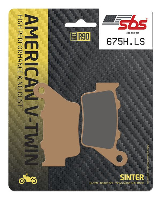 Sbs HLS Street Excel Rear Brake Pads For Indian Scout 69 2017-2023 675H.LS