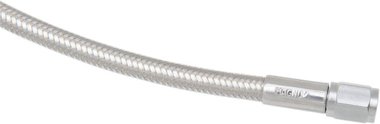 Magnum Shielding Braided Universal Brake Line Silver Polished 5558