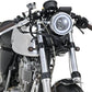 Daytona Bar End Mirror Aluminum Side View ø30mm Clamp Short Design 89813