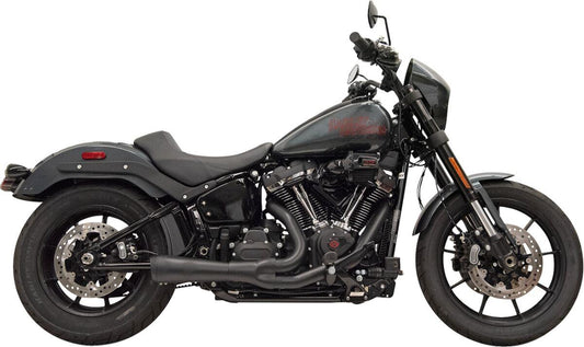 Bassani 2-Into-1 The Ripper Exhaust System For Harley Davidson Fxbb 18-25 1s75b