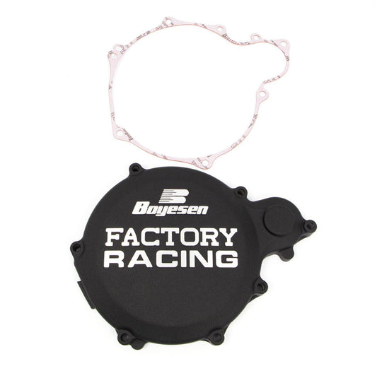 Boyesen Factory Clutch Cover For Yamaha YZ 250 1990-1998 Black Aluminium CC-32B