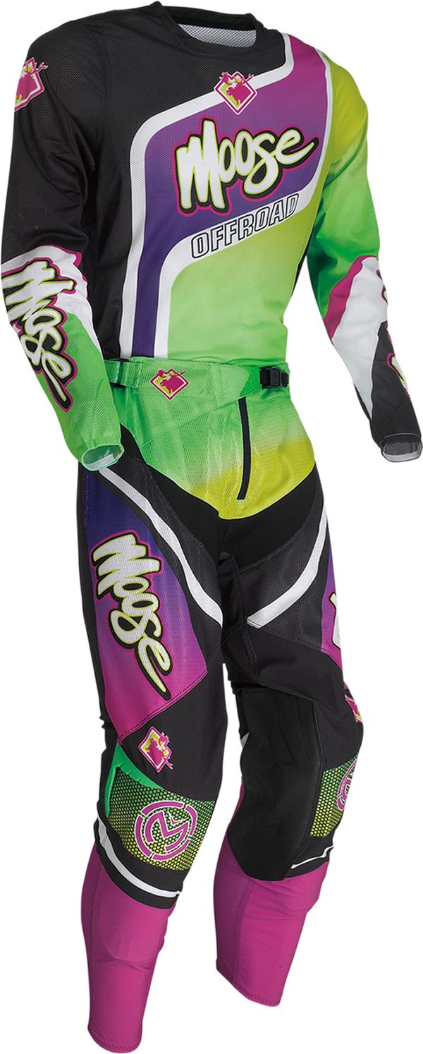 Moose Racing Trousers Sahara Purple/Green 24 Model