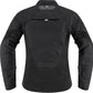 ICON Women's Mesh™ AF Motorcycle Jacket Black/White 2023 Model