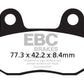 EBC FA-HH Series Sindered Brake Pads For Hyosung GT 250 IR 2003-2016 FA086/2HH