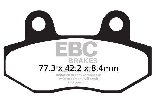 EBC FA-HH Series Sindered Brake Pads For Hyosung GT 250 IR 2003-2016 FA086/2HH