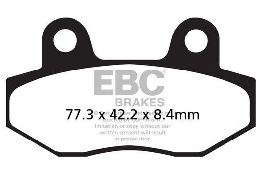 EBC FA-HH Series Sindered Brake Pads For Hyosung GT 250 IR 2003-2016 FA086/2HH