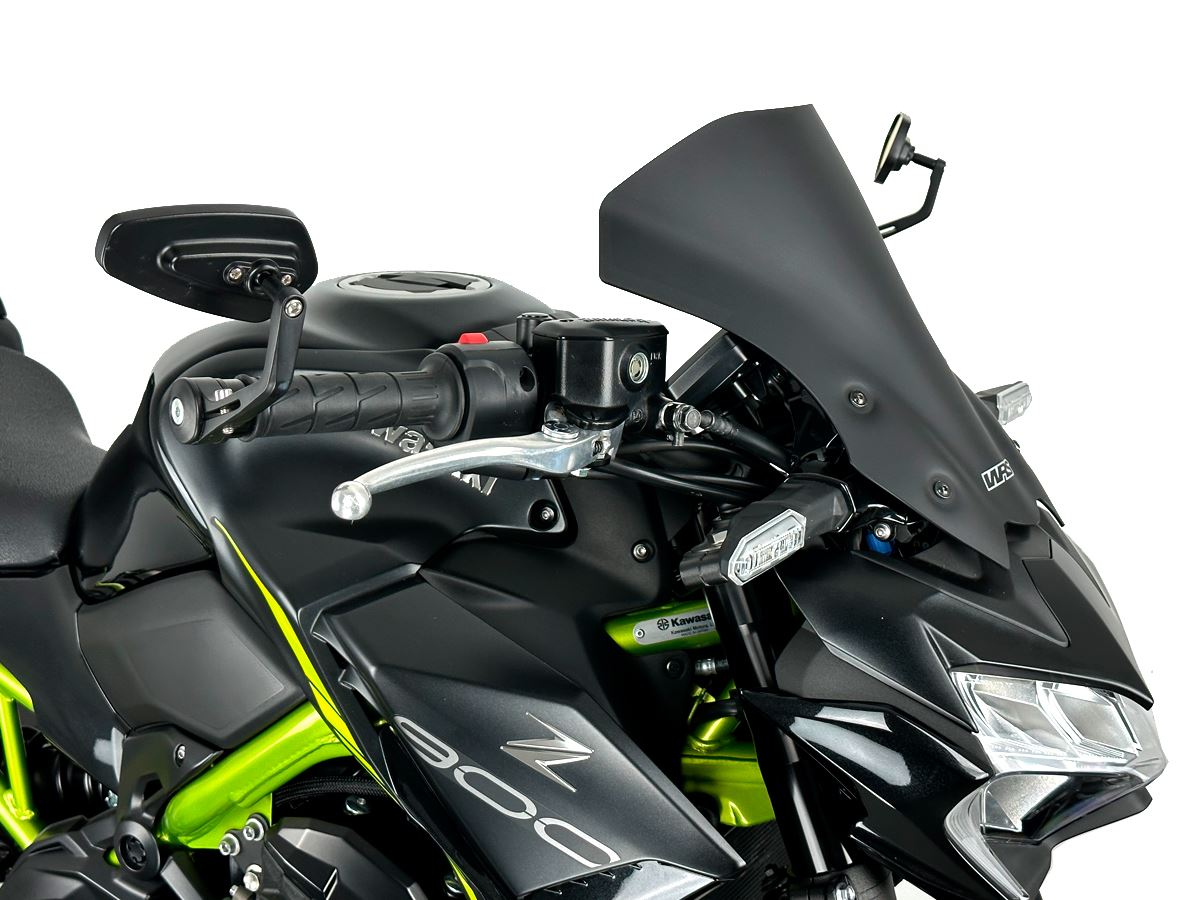 WRS Windscreen Tour Kawasaki Z900 Matt Black Ka012no