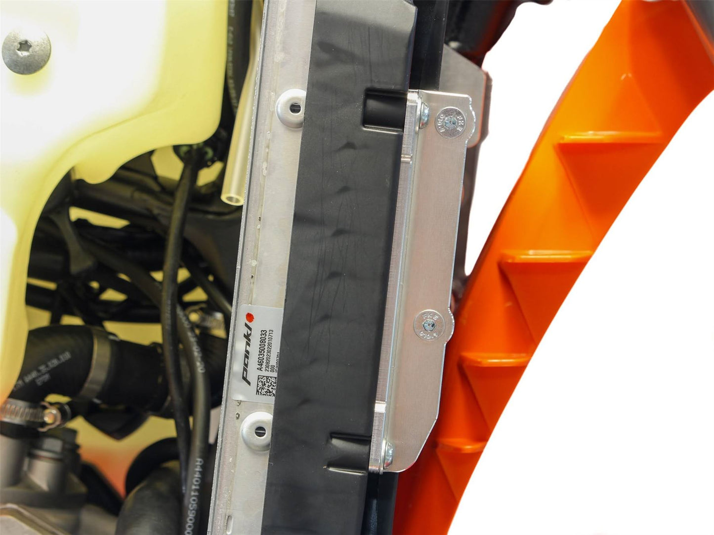 AXP RACING Radiator Braces For Gas Gas Husq KTM SX 300 EXC/F 24-25 Black AX1720