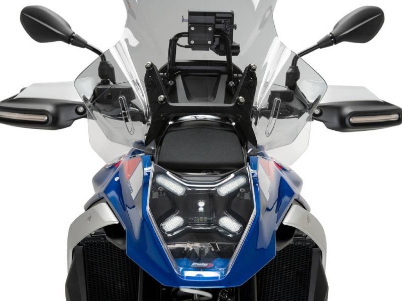PUIG Headlight Protector Matt Black for BMW R1300 GS 23-25 21853J