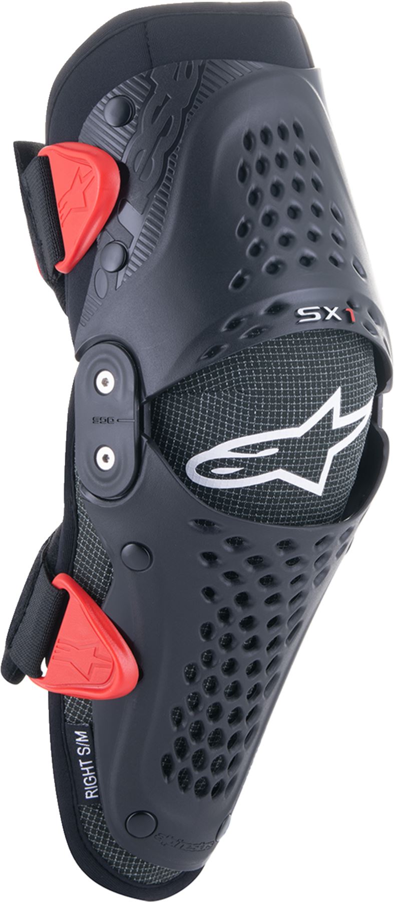 Alpinestars Youth Sx-1 Knee Protectors Red Black