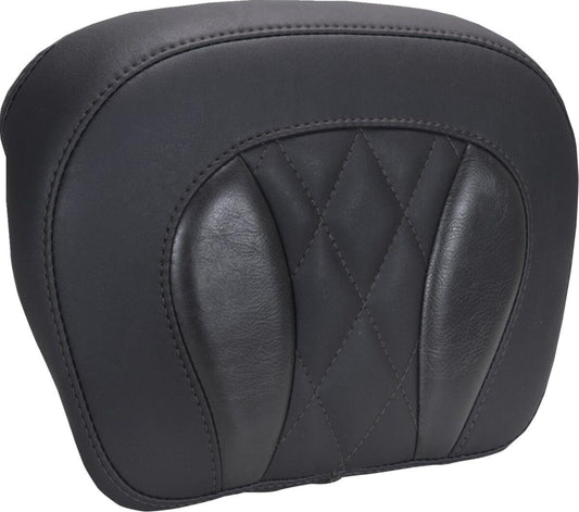 Mustang Chopped Tour-Pak® Sissy Bar Pad For Harley FLHX 2023-2026 Black 88440