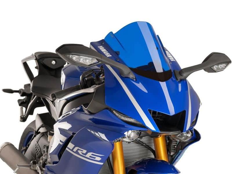 PUIG Z-Racing Screen Blue for Yamaha YZF R6/Race/R7 17-25 9723A
