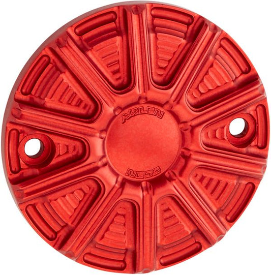 Arlen Ness 10-Gauge Points Cover Red For HD FXLRS 1923 17-24 700-014